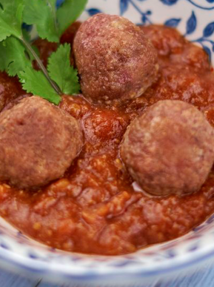 Ethica Meat cultivated meatballs