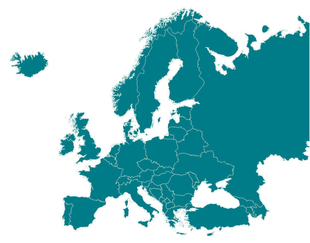 Good Food Institute Europe map