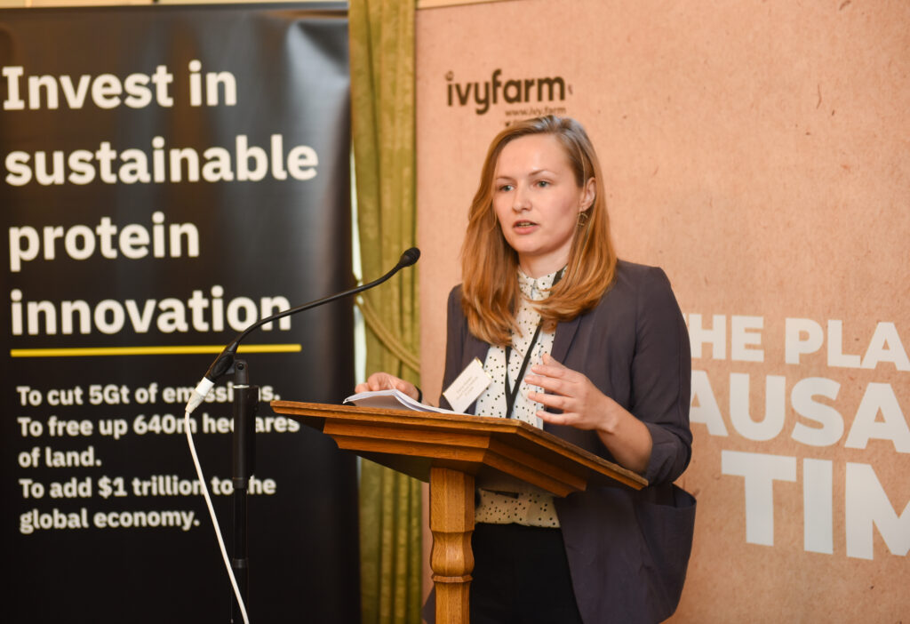 GFI Europe Policy Manager Elena Walden speaking at the UK Parliament