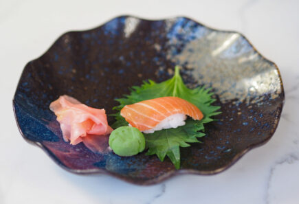 Wildtype salmon sushi